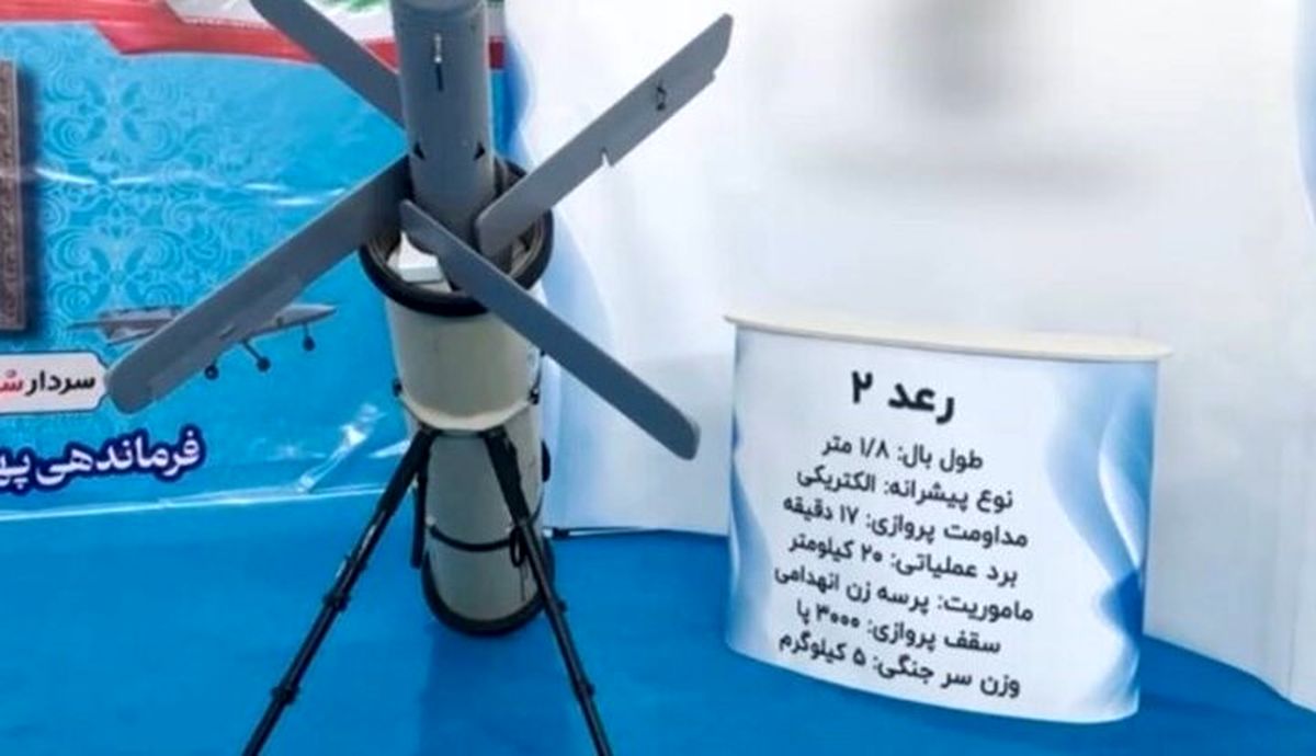 IRGC unveils variety of drones during drill